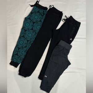 Black and Gray Track Pants for Athletic Style Lot
